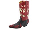 Liberty Boot Co. - Leon (Black W/Red Inlay) - Footwear