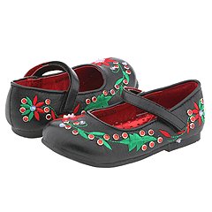 Vincent Martina InfantToddlerYouth BlackRed Footwear
