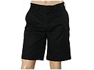 Ashworth - Ez-Tech Plain Front Short (Black)