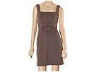 Christin Michaels - Melissa Sexy Seamed Dress (Bark) - Apparel