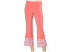 Marisa Lace Cuff Pants (Papaya) - Apparel