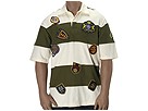 Sean John - Crest Polo Short Sleeved Knit Shirt (Cream) - Apparel