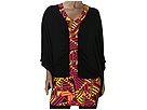 akademiks - Wordplay Geo Tunic Top (Black)