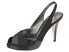 Via Spiga - Quenby (Black Satin/Glass Patent) - Footwear