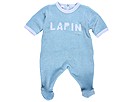 Petit Bateau - Lapin Terry Footie (Infant) (Basic Blue) - Apparel