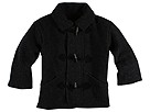 Corky and Company Solid Toggle Coat Toddler Black Wooly Apparel