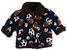 Corky and Company Solid Aviator Jacket InfantToddler Navy Sports Balls Apparel