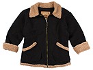 Corky and Company Solid Aviator Jacket Big Black Wooly Apparel