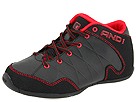 AND 1 Cubic Mid (Youth) (Black/Black/Varsity Red)