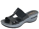 Cole Haan - Air Donna Slide (Navy Patent/Stretch Fabric) - Footwear