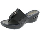 Cole Haan - Air Donna Thong (Black Patent/Stretch Fabric) - Footwear