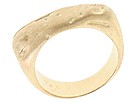 Wendy Culpepper - Thick Gold Alligator Band (Gold) - Jewelry