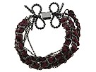 Rachel Leigh - Hippie Chic Bracelet (Silver Plum) - Jewelry