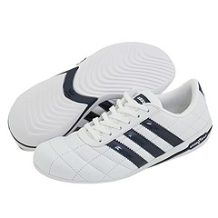 adidas Adi Racer 4 Leather ToddlerYouth WhiteNew NavyWhite Footwear