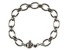 Carolee - Small Open Oval Link Bracelet (Silver) - Jewelry