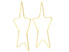 Andrew Hamilton Crawford - Wire Form Earrings Gold (Stars)