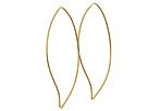 Andrew Hamilton Crawford - Wire Form Earrings Gold (Leaves)