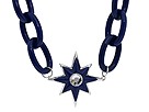 Andrew Hamilton Crawford - Starry Night Chain Necklace (Navy)