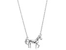 Andrew Hamilton Crawford - Unicorn Necklace (Silver/Blue Sapphire)