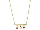 Andrew Hamilton Crawford - 3 Cherries Necklace (Gold)