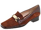 Amalfi by Rangoni - Frizzy (Legno Suede/Dark Brown Croc Patent)