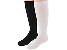 Seamless Socks - Jefferies Socks - Seamless Big Hug 6 Pair Pack (Infant/Toddler/Little Kids) (White/Black) - Hosiery
