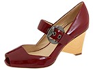 Buy Via Spiga Caramia2 Dark Red Tumbled Patent Footwear Online - Click Here!