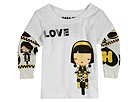 Harajuku Lovers Love Long Sleeve Tattoo Tee Infant White Apparel