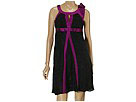Betsey Johnson - Floral Burnout Dress (Black) - Apparel