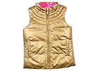 Lilly Pulitzer Doorley Quilted Palm Tree Puffer Vest ToddlerLittle Big Jubilee Gold Loopy Lilly Apparel