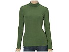 Allen Allen - Sparkle Waffle L/S Turtleneck (Kelp)