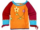 Zackali 4 Kids Crazy Daisy Top InfantToddlerLittle Orange Apparel
