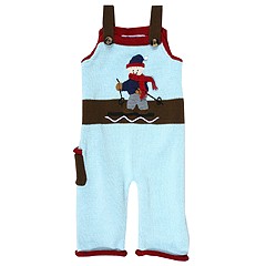 Zackali 4 Kids Alpine One Piece Infant BlueWhite Apparel