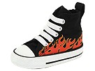Converse Chuck Taylor All Star Seasonal Zip (Infant/Toddler) (Black/Flame Orange)