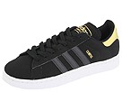adidas Originals - Campus II (Black/Black/Metallic Gold) - Footwear