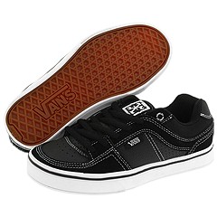 Vans Kids Rowley X LS YouthAdult BlackWhite Footwear