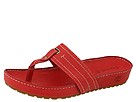 Timberland - Estela Strap Thong (Red Smooth) - Footwear