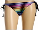 6pm.com is proud to offer the Roxy - Freestyle Brazilian String Bottom (Black) - Apparel: Sultry and sun-sational, the Roxy&amp;#174; Freestyle Brazilian String Bottom is sure to show off your best assets. ; Double-string side bikini bottom. ; Printed and