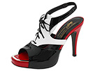 Donald J Pliner - Idony (Black/White/Red) - Footwear
