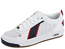 Ecko Unltd - Unlimited (White Leather/Blue & Red Trim) - Footwear