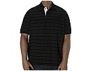 Sean John - Plaited Polo Shirt (PM Black) - Apparel