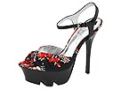 Jessica Simpson - Ankica (Majestic Red-Black French Floral) - Footwear