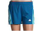 adidas - Supernova Short Women's (Native Blue/Turquoise/Art Green) - Apparel