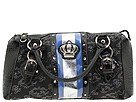 baby phat - Glam Girl Jacquard Satchel (Black) - Bags and Luggage