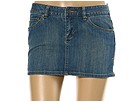 Hurley - One Only Movement Denim Skirt (Aged Indigo) - Apparel