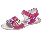 Daph Daph Kids - Robin (Toddler/Youth) (Fuchsia/Pink Leather) - Footwear