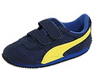 Puma Kids - Speeder Mesh Inf (Infant/Toddler) (Medieval Blue/Fluo Yellow/New Team Royal) - Footwear
