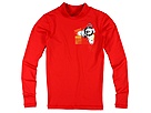 Quiksilver Kids - Hold Up Long Sleeve Rashguard (Little Kids/Big Kids) (Red) - Apparel