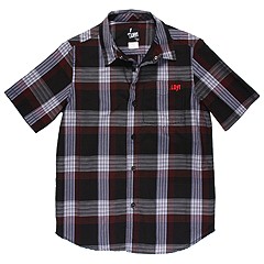 Lost Faded Woven Big Kids Black Apparel