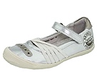 Braqeez Gaya (Toddler/Youth) (Silver Metallic Leather)